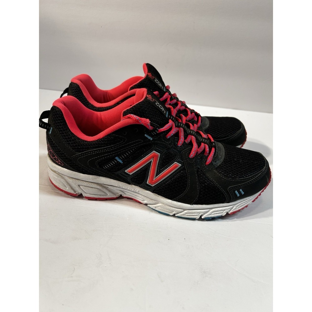 New Balance 402 Women's 11 Running Shoes Black Pink Blue WE402BP1 Sneakers
